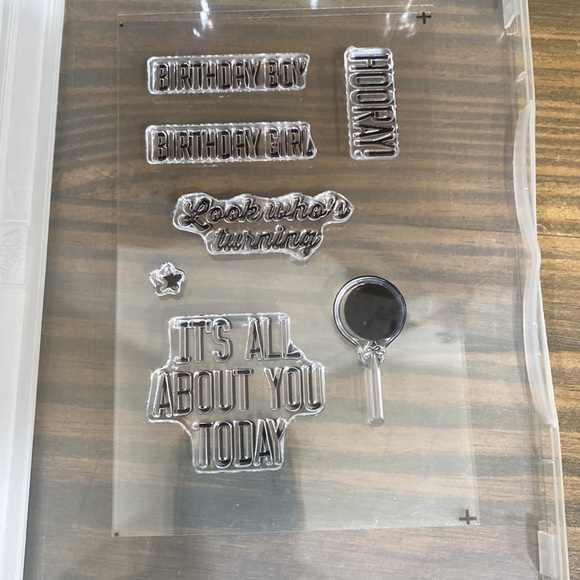 NWOT Stampin Up! Hooray It’s Your Day stamps - Picture 4 of 6